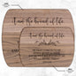 I AM THE BREAD OF LIFE | Wooden Cutting Board