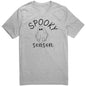 SPOOKY SEASON | Black on Grey or Lapis Purple Tee Canvas CVC