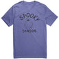 SPOOKY SEASON | Black on Grey or Lapis Purple Tee Canvas CVC