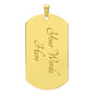 My SON | Stay Safe - Military Dog Tag Chain