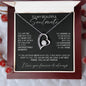 To My Beautiful SOULMATE | Life, Love, Best Friend - Forever Love Necklace (BC)
