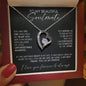 To My Beautiful SOULMATE | Life, Love, Best Friend - Forever Love Necklace (BC)