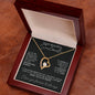 To My Beautiful SOULMATE | Life, Love, Best Friend - Forever Love Necklace (BC)