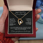 To My Beautiful SOULMATE | Life, Love, Best Friend - Forever Love Necklace (BC)