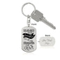 REMEMBER WHOSE DAUGHTER YOU ARE | Personalized Engraved Keychain