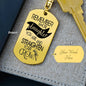 REMEMBER WHOSE DAUGHTER YOU ARE | Personalized Engraved Keychain