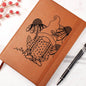 GIRL AMONGST THE FLOWERS GNOME | Vegan Leather Graphic Journal