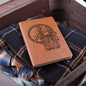 PEACE GNOME | Vegan Leather Graphic Journal