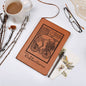 MORNING RIDE GNOME WITH FLOWERS - REFLECTIONS | Vegan Leather Graphic Journal