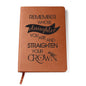 REMEMBER WHOSE DAUGHTER YOU ARE | Vegan Leather Graphic Journal