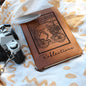 MORNING RIDE GNOME WITH FLOWERS - REFLECTIONS | Vegan Leather Graphic Journal