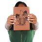 GIRL AMONGST THE FLOWERS GNOME | Vegan Leather Graphic Journal