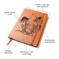GIRL AMONGST THE FLOWERS GNOME | Vegan Leather Graphic Journal