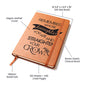 REMEMBER WHOSE DAUGHTER YOU ARE | Vegan Leather Graphic Journal