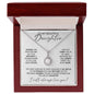 To My Beautiful DAUGHTER | So Proud - Eternal Hope Necklace (WC)