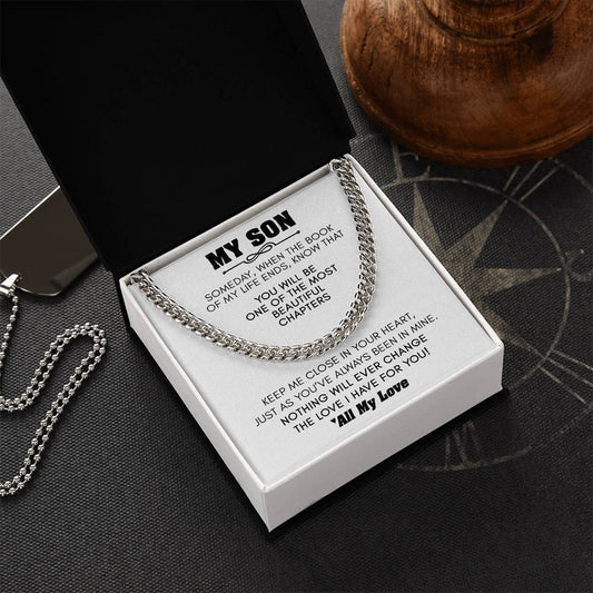 My SON | All My Love - Cuban Link Chain