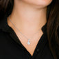 To My Beautiful DAUGHTER | So Proud - Alluring Beauty Necklace (BC)