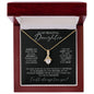 To My Beautiful DAUGHTER | So Proud - Alluring Beauty Necklace (BC)