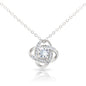 To My MOM | You Are the World - Love Knot Necklace