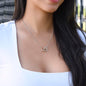 To My DAUGHTER | Love, Dad | Immeasureable Joy - Interlocking Heart Necklace