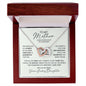 To My MOTHER - Your Efforts Don't Go Unnoticed | Interlocking Hearts Necklace