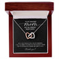 To My Amazing MOM | Interlocking Hearts Necklace (BC)