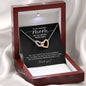 To My Amazing MOM | Interlocking Hearts Necklace (BC)