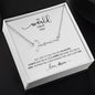 I Get to Call You DAUGHTER | Personalized Name Necklace (WC)