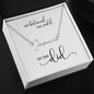 BELIEVE | She Believed She Could, So She Did - Personalized Name Necklace (WC)