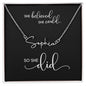 BELIEVE | She Believed She Could, So She Did - Personalized Name Necklace (BC)