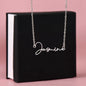 I Get to Call You My SISTER | Personalized Name Necklace (WC)