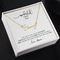 I Get to Call You DAUGHTER | Personalized Name Necklace (WC)