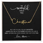 I Get to Call You DAUGHTER | Personalized Name Necklace (BC)