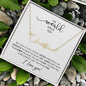 I Get to Call You My SISTER | Personalized Name Necklace (WC)