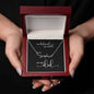 BELIEVE | She Believed She Could, So She Did - Personalized Name Necklace (BC)