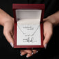 BELIEVE | She Believed She Could, So She Did - Personalized Name Necklace (WC)