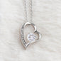To My Beautiful SOULMATE | Life, Love, Best Friend - Forever Love Necklace (BC)