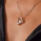 To My Beautiful SOULMATE | Life, Love, Best Friend - Forever Love Necklace (BC)