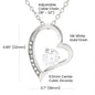 To My Beautiful SOULMATE | Life, Love, Best Friend - Forever Love Necklace (BC)