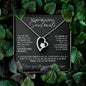 To My Beautiful SOULMATE | Life, Love, Best Friend - Forever Love Necklace (BC)