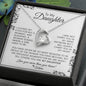 To My DAUGHTER | The Proudest Moment - Forever Love Necklace