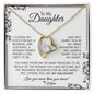 To My DAUGHTER | The Proudest Moment - Forever Love Necklace