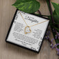 To My DAUGHTER | The Proudest Moment - Forever Love Necklace