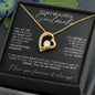 To My Beautiful SOULMATE | Life, Love, Best Friend - Forever Love Necklace (BC)