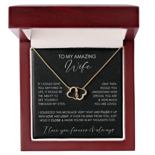 To My AMAZING WIFE | Everlasting Love Necklace