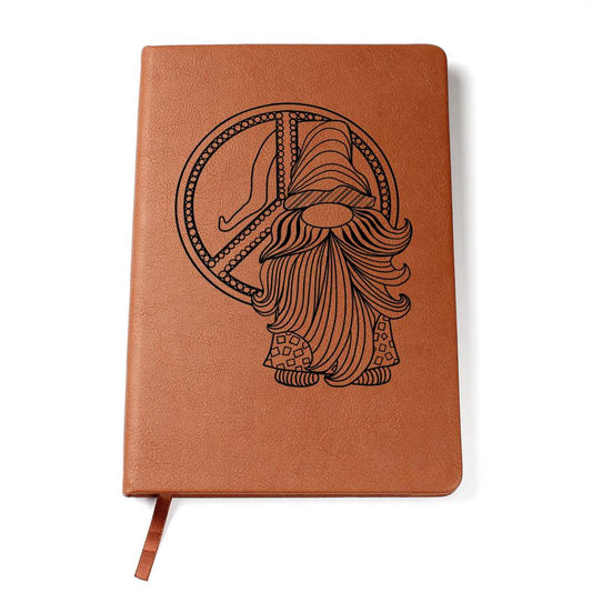 PEACE GNOME | Vegan Leather Graphic Journal