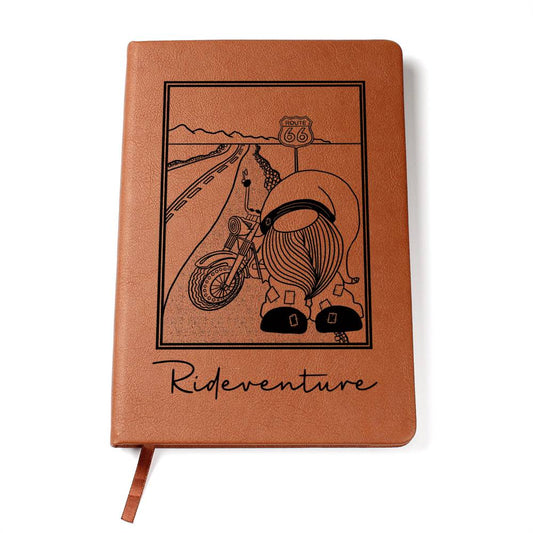 RIDEVENTURE GNOME | Vegan Leather Graphic Journal