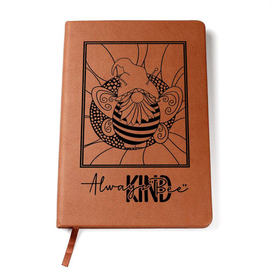 ALWAYS BE KIND GNOME | Vegan Leather Graphic Journal