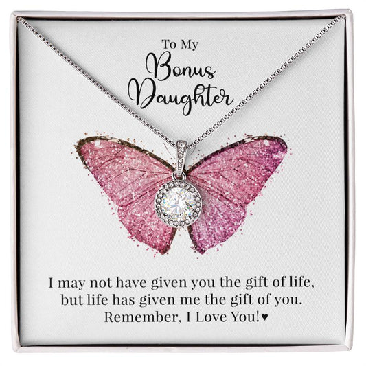 To My BONUS DAUGHTER | The Gift of You - Eternal Hope Necklace