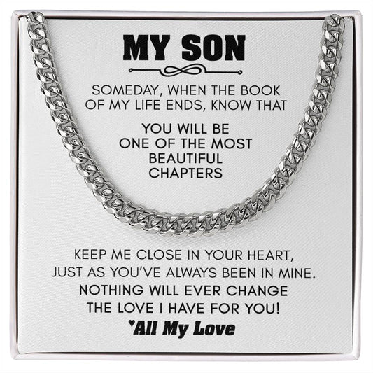 My SON | All My Love - Cuban Link Chain